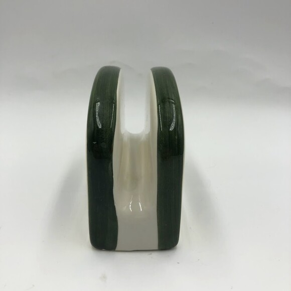 Vintage Style Eyes by Baum Bros Ceramic Napkin Holder Grapevine Fruit Decor - Picture 9 of 13